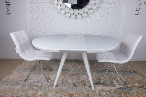 Стол Austin 110/145 Nicolas белый